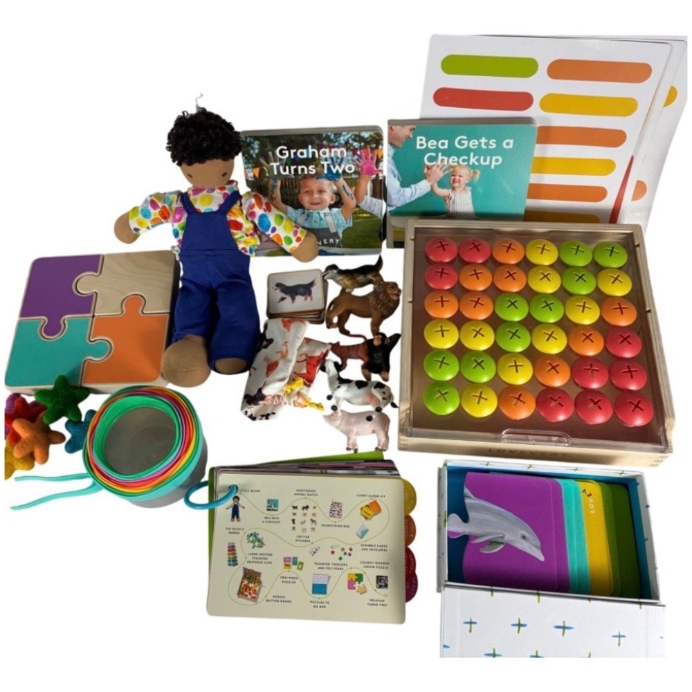 Lovevery The Enthusiast Play Kit Toddler Learning Set 24 Months